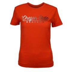 Women's Champion Orange Tee with Oregon State Beavers