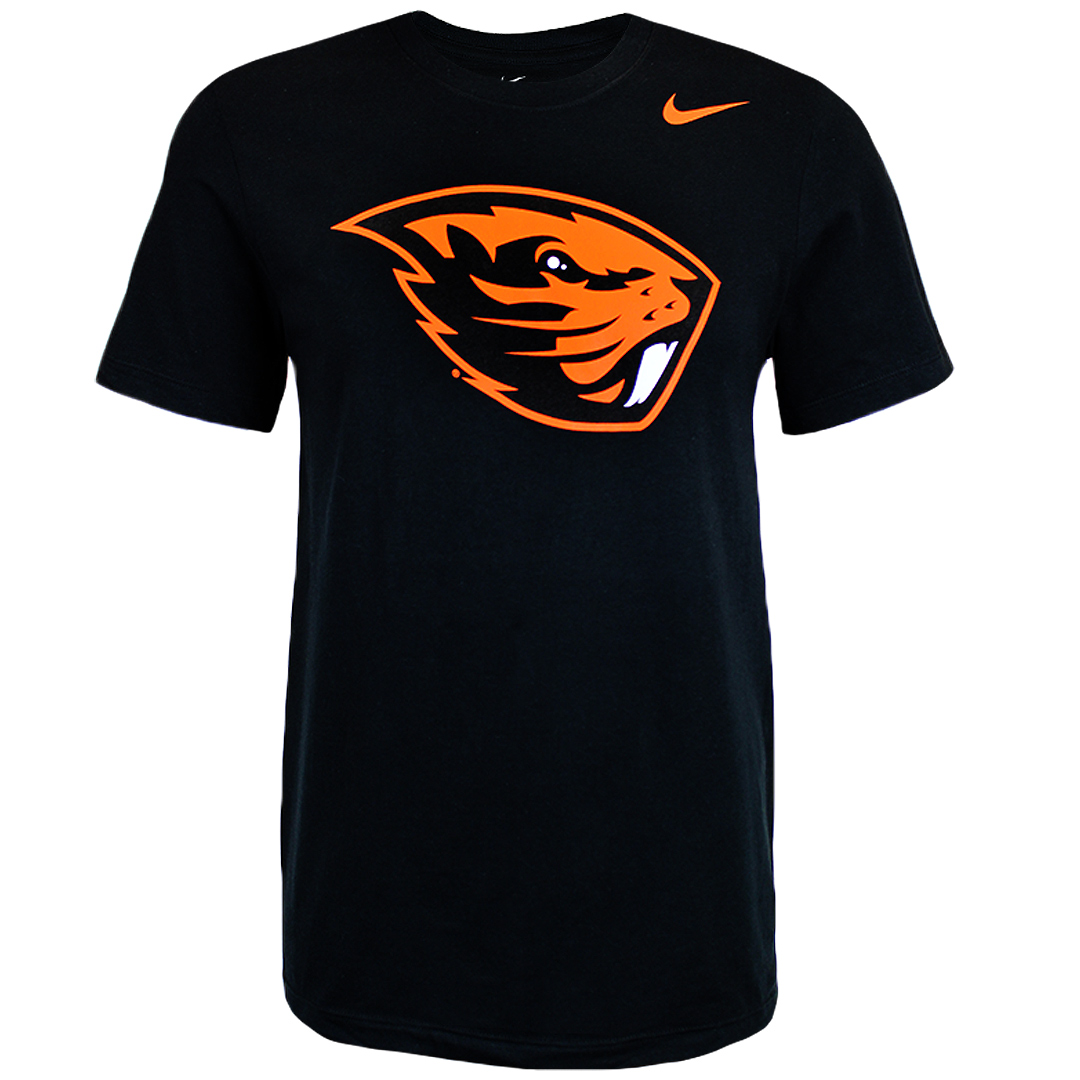 Men's Nike Black Beaver Tee - OSU Beaver Store