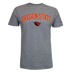 Men's Grey Champion Oregon State Beavers Embroidered Tee