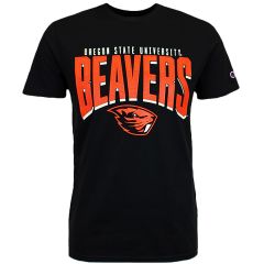 Men's Black Champion Oregon State University Tee