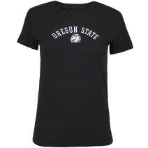 Women's Champion Black Oregon State Benny Tee