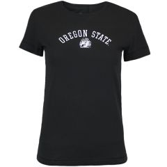 Women's Champion Black Oregon State Benny Tee