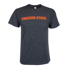 Men's Grey Short Sleeve Oregon State Tee