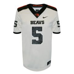 Men's Nike Ivory DJ Uiagalelei Beavs Football Jersey