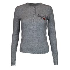 Women's Grey Long Sleeve Tee with Oregon State
