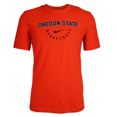 Men's Nike Orange Oregon State Basketball Tee
