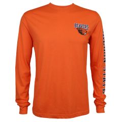 Men's Champion Orange Beavers Long Sleeve