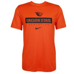 Men's Nike Orange Team Issue Oregon State Athletics Tee