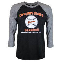 Unisex Oregon State Baseball Gameday Raglan Tee