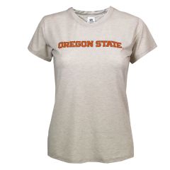 Women's Oatmeal Oregon State Tee