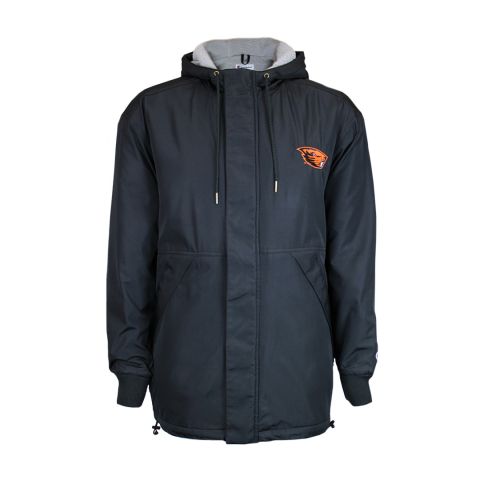 Men's Champion Black Beaver Stadium Jacket