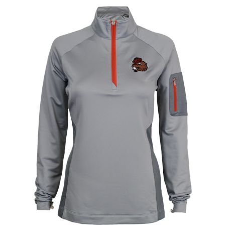 Women's Grey Benny Quarter-Zip