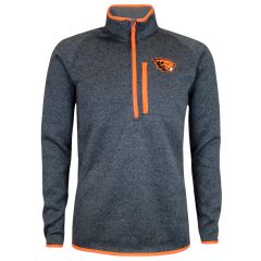 Men's Columbia Grey Canyon Point Beaver Half-Zip