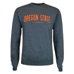 Unisex Dark Grey Champion 3D Oregon State Crew