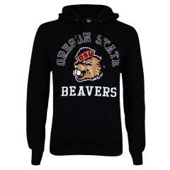 Men's Black Oregon State Hoodie with Benny
