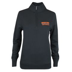 Women's Champion Black Oregon State Quarter-Zip