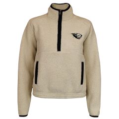 Women's Vanilla Half-Zip with Beaver