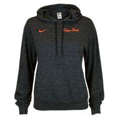 Women's Nike Heather Black Oregon State Hoodie