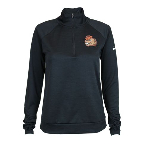 Women's Nike Black Quarter Zip with Benny