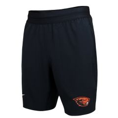 Youth Nike Black Fleece Beaver Shorts