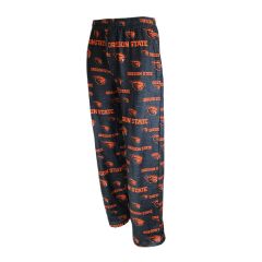 Black Oregon State Beavers Pajama Pants