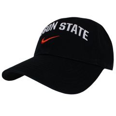 Nike Black Adjustable Hat with Oregon State