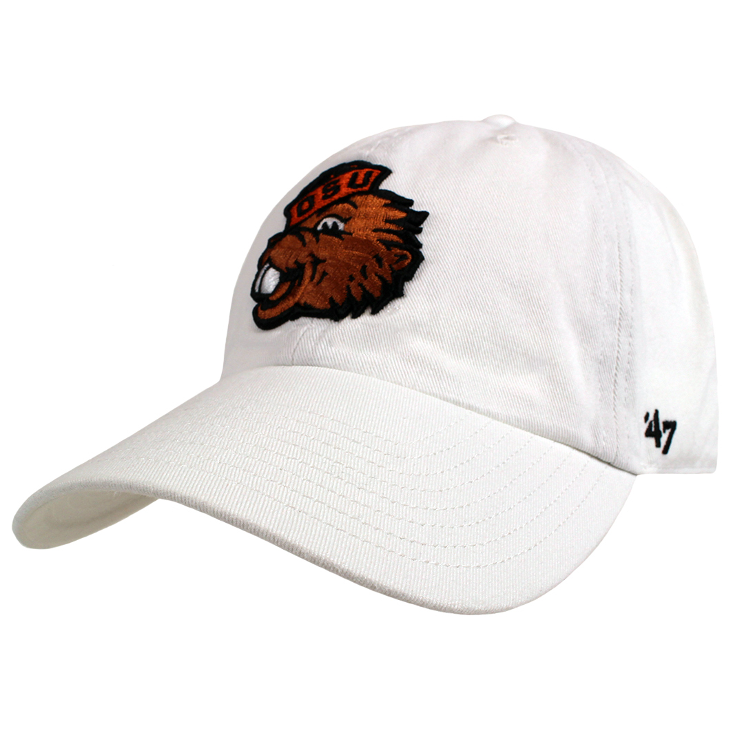 【GATELESS】S BENSI BALL CAP White Benny Adjustable Hat - OSU Beaver Store