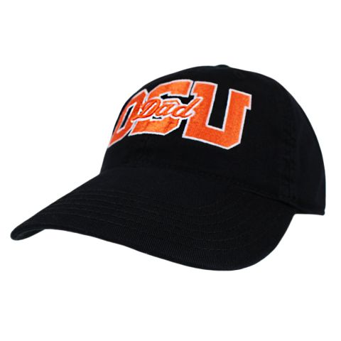 Black Adjustable OSU Dad Hat