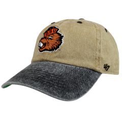 Khaki and Grey Benny Hat