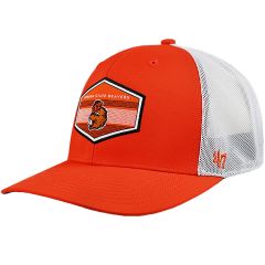Orange and White Oregon State Beavers Trucker Hat