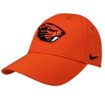 Nike Orange Performance Adjustable Hat with Beaver