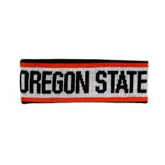 White and Black Oregon State Warm Headband