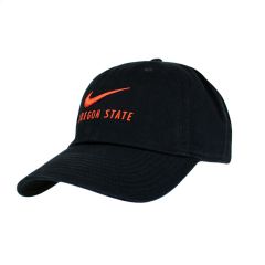 Nike Black Oregon State Hat with Benny Tag