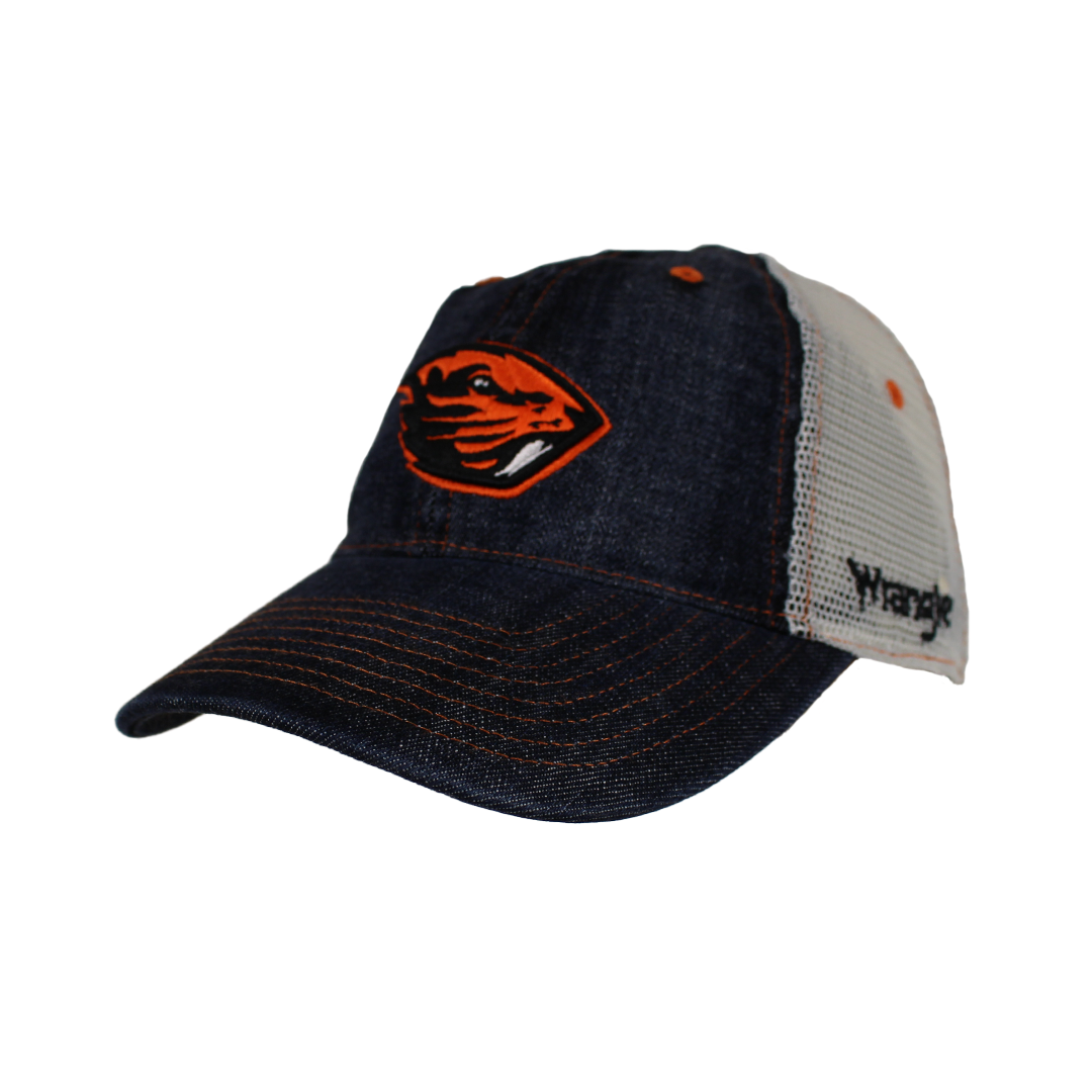 Denim Blue Beaver Snapback Hat - OSU Beaver Store