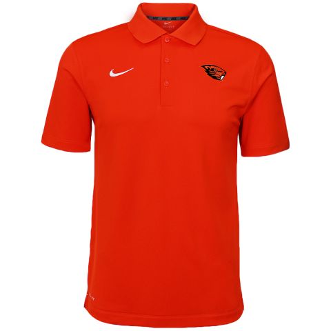 Men's Nike Orange Varsity Beaver Polo