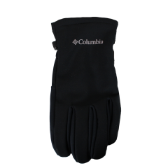 Men's Columbia Black Softshell Gloves