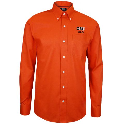 Men's Orange Woven with OSU Dad