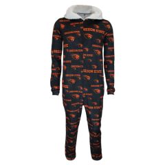 Black Oregon State Beavers Pajama Onesie