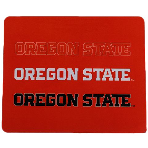 Orange Oregon State Mousepad