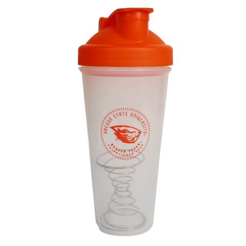 Oregon State Blender Bottle with Orange Lid