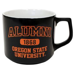 Black and White Alumni Mug with Oregon State University
