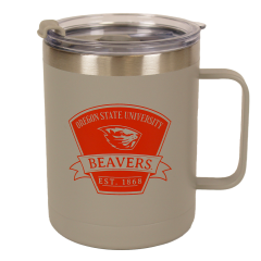 Grey Oregon State Beavers Camp Mug