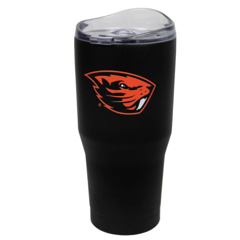 Black Oregon State Powder Coat Tumbler