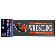 Oregon State University Wrestling Decal