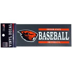 Oregon State University Baseball Decal