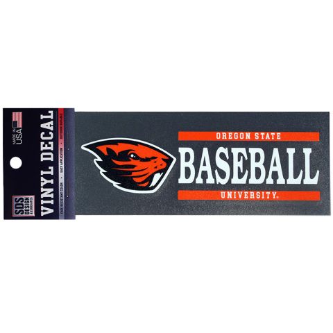 Oregon State University Baseball Decal