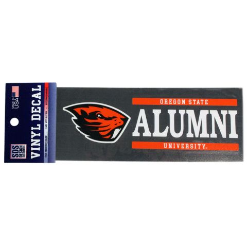 Oregon State Alumni with Beaver Decal