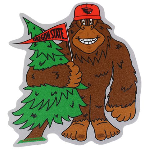 Team Bigfoot Decal with Oregon State