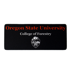 Black College of Forestry Decal