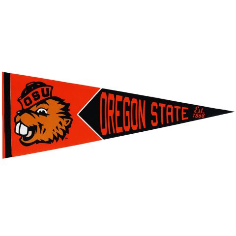 Oregon State Felt Pennant with Benny